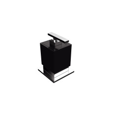 BA0260-202, Be Soap Dispenser W 3 1/2"x D 3 3/4"x H 4 3/4"Black