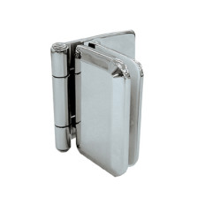 INSET GLASS DOOR HINGE, XL-GH03-48-0CR