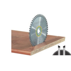  Festool 495377, Fine-Tooth Saw Blade For Ts 55 Plunge Cut Saw, 48 Teeth