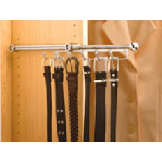 Belt Scarf Rack 13-3/4 in. Satin NickelSatin NickelWire