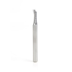 HSS1622 High Speed Steel (HSS) Single Flute Spiral, Aluminum Cutting 1/4 Dia x 5/8 x 1/4 Inch Shank Up-Cut Router Bit
