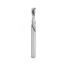 HSS1653 High Speed Steel (HSS) Double Flute Spiral, Aluminum Cutting 1/4 Dia x 3/4 x 1/4 Inch Shank Down-Cut Router Bit