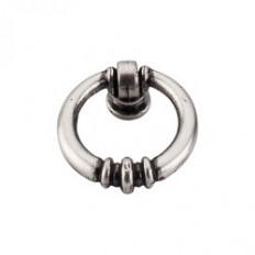 Newton Ring Pull 1 1/2" - Pewter Antique