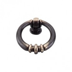 Newton Ring Pull 1 1/2" - Dark Antique Brass