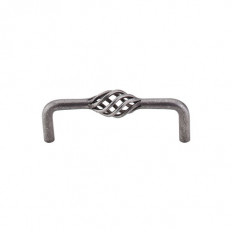 Twisted Wire D-Pull 3 3/4" (c-c) - Pewter