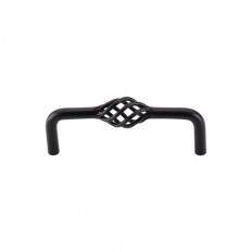 Twisted Wire D-Pull 3 3/4" (c-c) - Patina Black