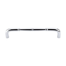 Nouveau Ring Appliance Pull 12" (c-c) - Polished Chrome
