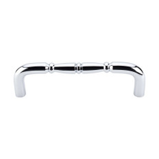 Nouveau Ring Appliance Pull 8" (c-c) - Polished Chrome