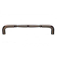 Nouveau Ring Appliance Pull 18" (c-c) - Antique Copper