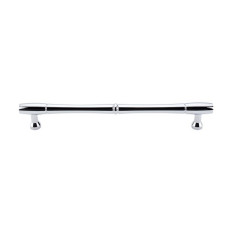 Nouveau Bamboo Appliance Pull 12" (c-c) - Polished Chrome