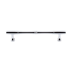 Nouveau Bamboo Pull 7" (c-c) - Polished Chrome