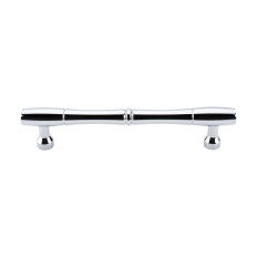 Nouveau Bamboo Appliance Pull 8" (c-c) - Polished Chrome