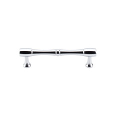 Nouveau Bamboo Pull 3 3/4" (c-c) - Polished Chrome