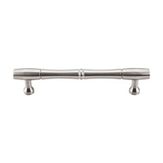 Nouveau Bamboo Appliance Pull 8" (c-c) - Brushed Satin Nickel