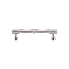 Nouveau Bamboo Pull 3 3/4" (c-c) - Brushed Satin Nickel