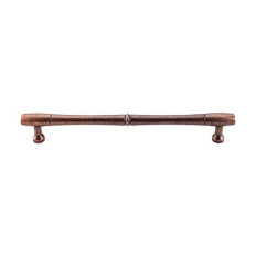 Nouveau Bamboo Appliance Pull 12" (c-c) - Antique Copper