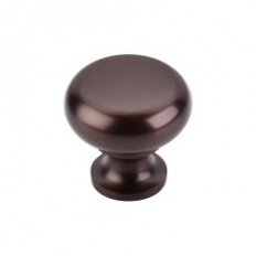 Flat Faced Knob 1 1/4" - Oil Rubbed Bronze