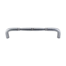 Nouveau Ring Appliance Pull 12" (c-c) - Pewter