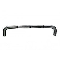 Nouveau Ring Appliance Pull 18" (c-c) - Pewter