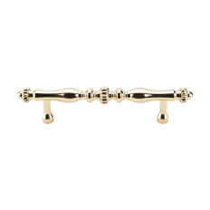 Somerset Melon Appliance Pull 8" (c-c) - Polished Brass