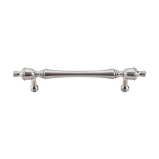 Somerset Finial Pull 7" (c-c) - Brushed Satin Nickel