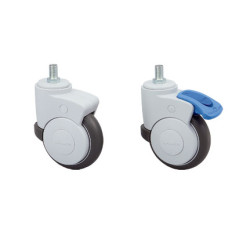 DUAL BRAKE CASTER THREADED BOLT TYPE, MX-125N16S