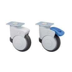 DUAL BRAKE CASTER PLATE TYPE, MX-125PS