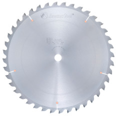 RA1640 Carbide Tipped Radial Arm 16 Inch Dia x 40T 4+1, -2 Deg, 1 Inch Bore Circular Saw Blade