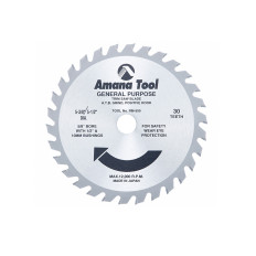 RM-550 Carbide Tipped General Purpose 5-3/8 / 5-1/2 Inch Dia x 30T ATB, 5/8 Bore