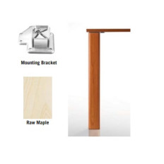 Quadra Raw MapleTable-Height Legs - 27 3/4"SINGLE LEG