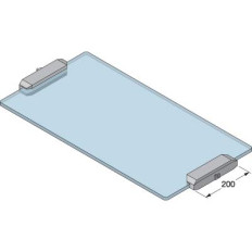 SHELF CLAMP (GLASS SHELF), XL-US01-S200