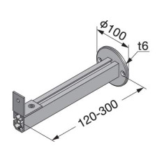 WALL MOUNTING BRACKET, XL-US02-S009