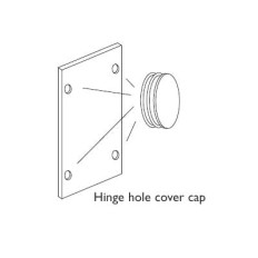 DSA hinge cover cap Set4 white