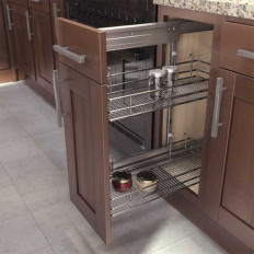 DSA 3A frame H 26-1/4" silver for 3 baskets