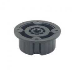 841 Standard ABS Plastic Hollow bolt, included Black