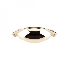 Somerset Cup Pull 2 1/2" (c-c) - Polished Brass
