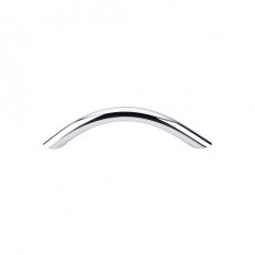 Curved Wire Pull 3 3/4" (c-c) - Polished Chrome