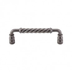Twisted Bar Pull 6" (c-c) - Pewter