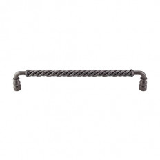 Twisted Bar Pull 12" (c-c) - Pewter