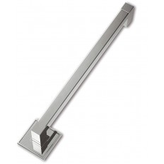 ZP0363-10, Ritz Door Pull Back to Back L 34"x H 2 1/2"Stainless Chrome