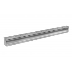 ZP0510-118, Leon Handle L 118"x H 1 3/8"Profile Stainless steel